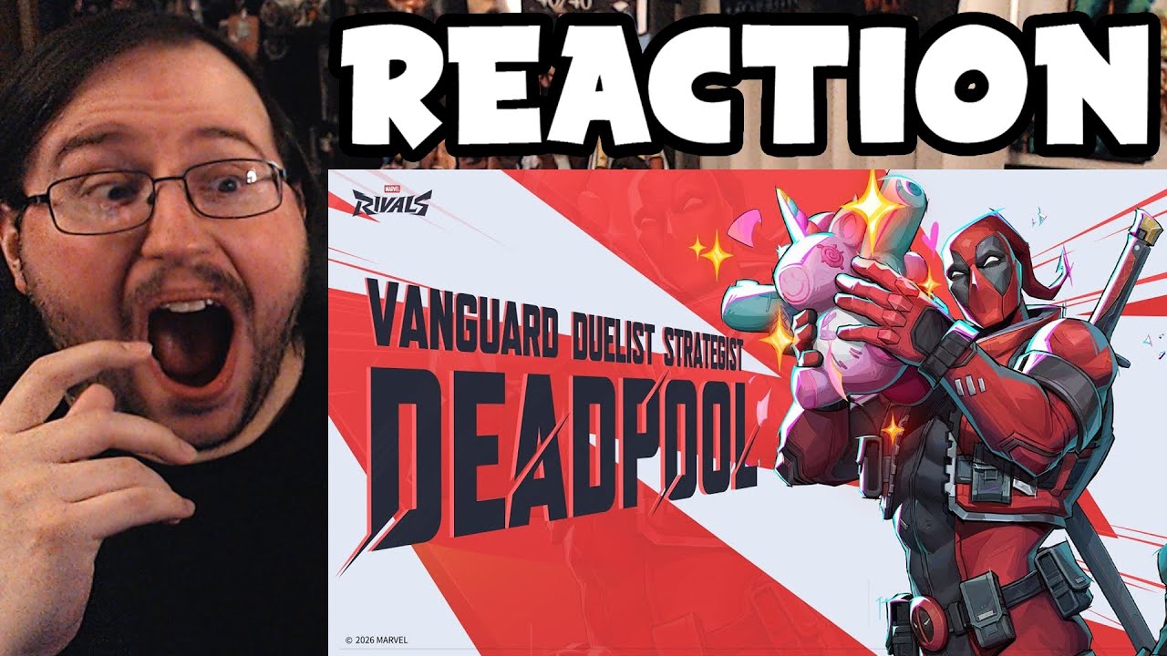 Gor's "Marvel Rivals Deadpool: The Merc with a Mouth Character Reveal Trailer" REACTION (INSANITY!)