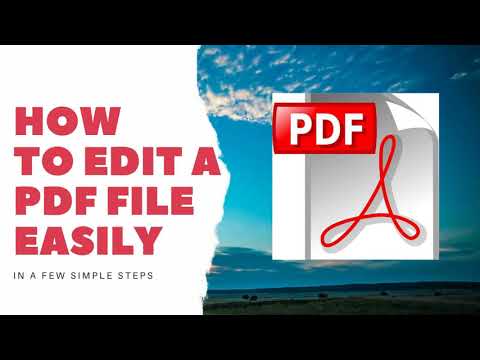 How to Edit a PDF File Easily