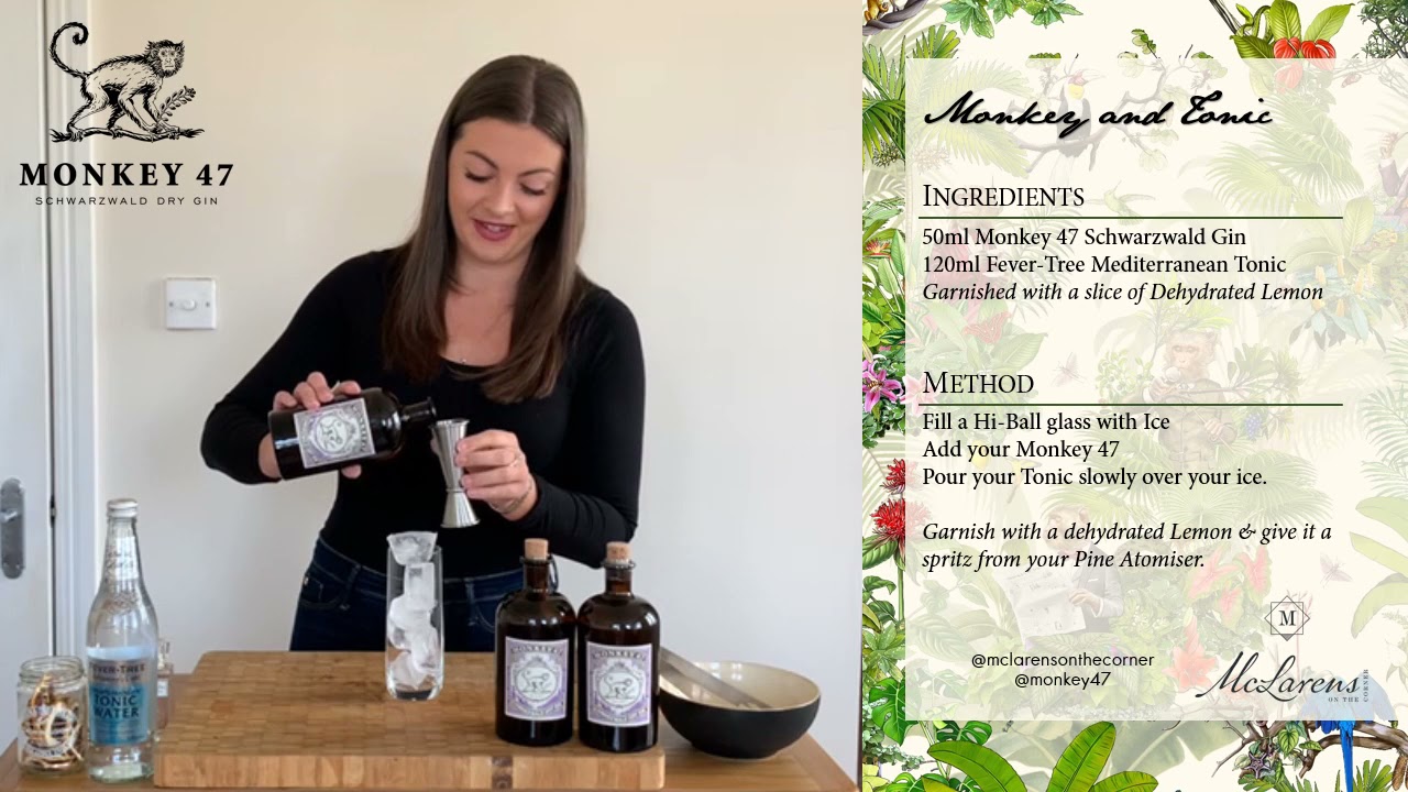 Monkey 47 & Tonic - Signature X Monkey 47 X Fever-Tree