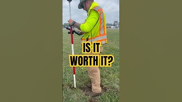 Is Surveying worth it? #surveyor #landsurveying #fieldwork #career #fyp #jobs #surveying #airport