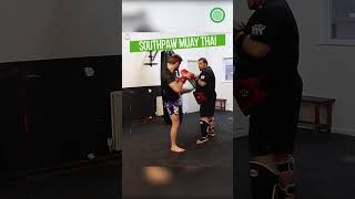 Southpaw Vs Orthodox Pad Work Drill for Muay Thai