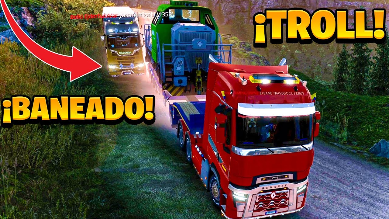 ¡ME TROLEAN EN EL PROMODS Y EL TROLL TERMINAN BANEADO! | Euro Truck Simulator 2