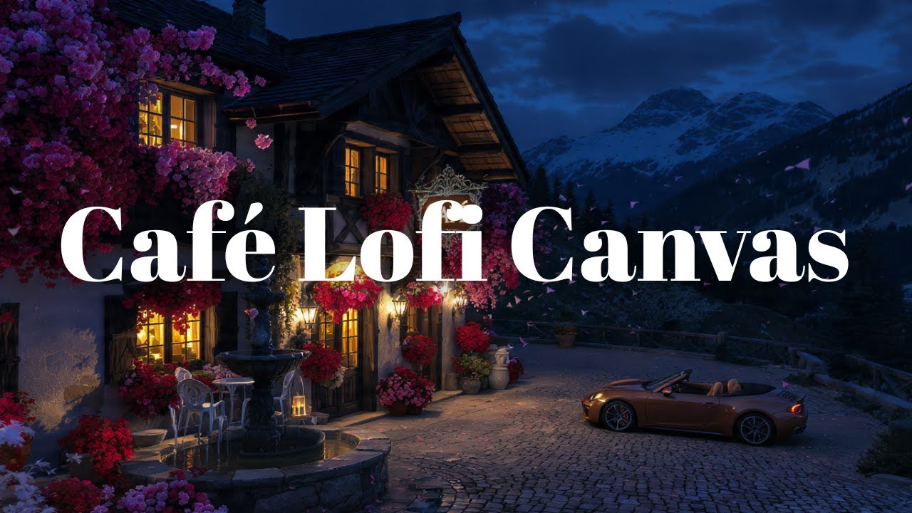 Where the City Slows Down ☕ Soft Lofi Balcony Night