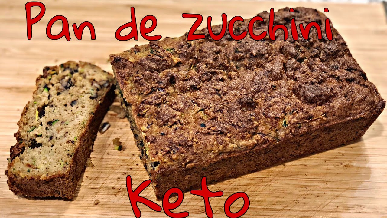 Pan de calabacín (zucchini) keto