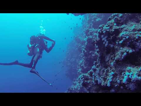 Diving in Egypt, Dahab. The Canyon, Blue Hole - El Bells. 2018. HD