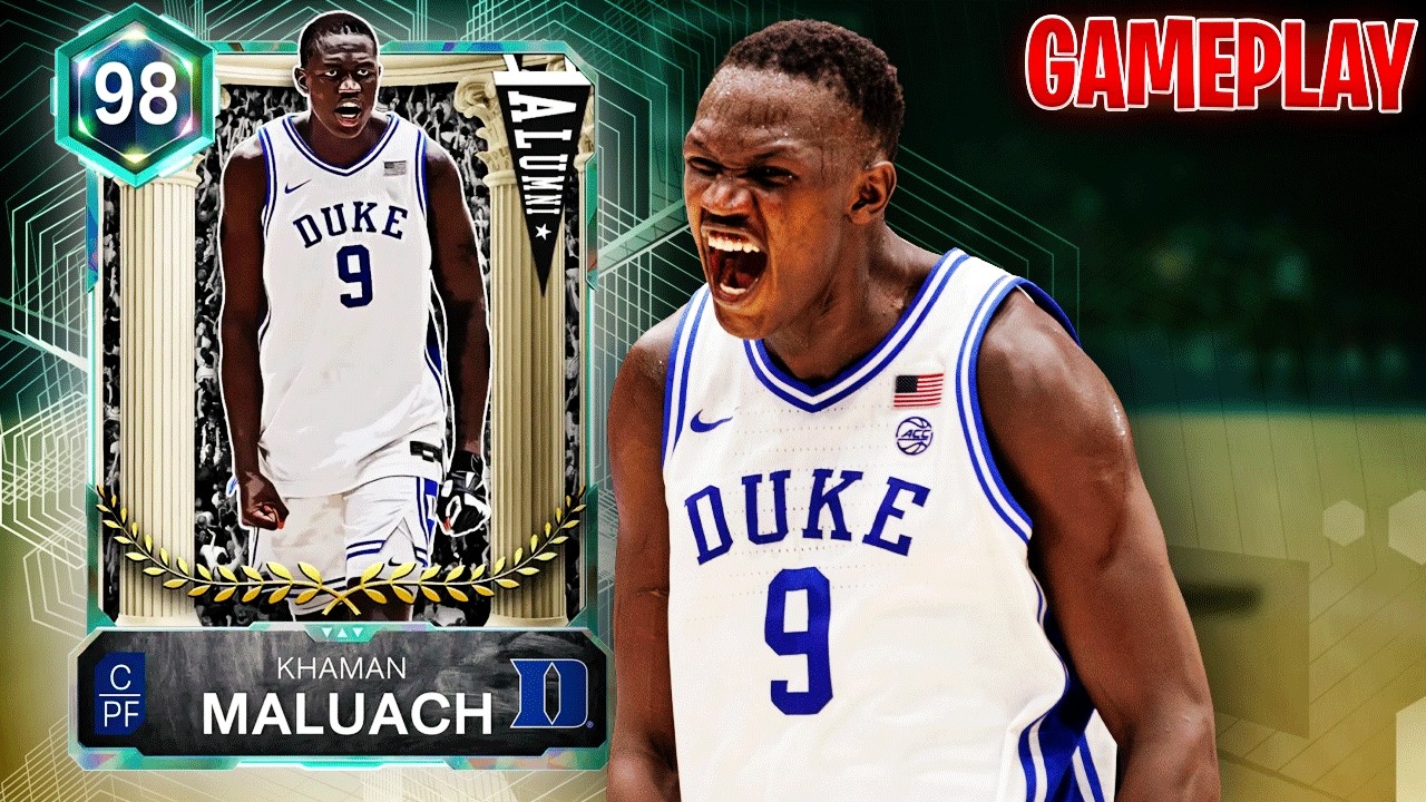 GALAXY OPAL KHAMAN MALUACH IS THE PERFECT ATTAINABLE CENTER IN NBA 2K26 MyTEAM!!