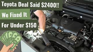 One Dealer Wanted $2,400... The Other Wanted a Second Opinion