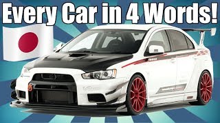 Every Car Ever in 4 Words! JAPANESE EDITION screenshot 4