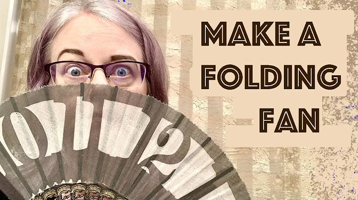 Make FAN-tastic & Durable Folding Fans for All Occasions!