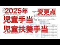 2025年　児童手当・児童扶養手当　変更点