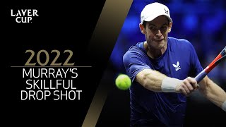 Andy Murray Hits Sublime Drop Shot | Laver Cup 2022