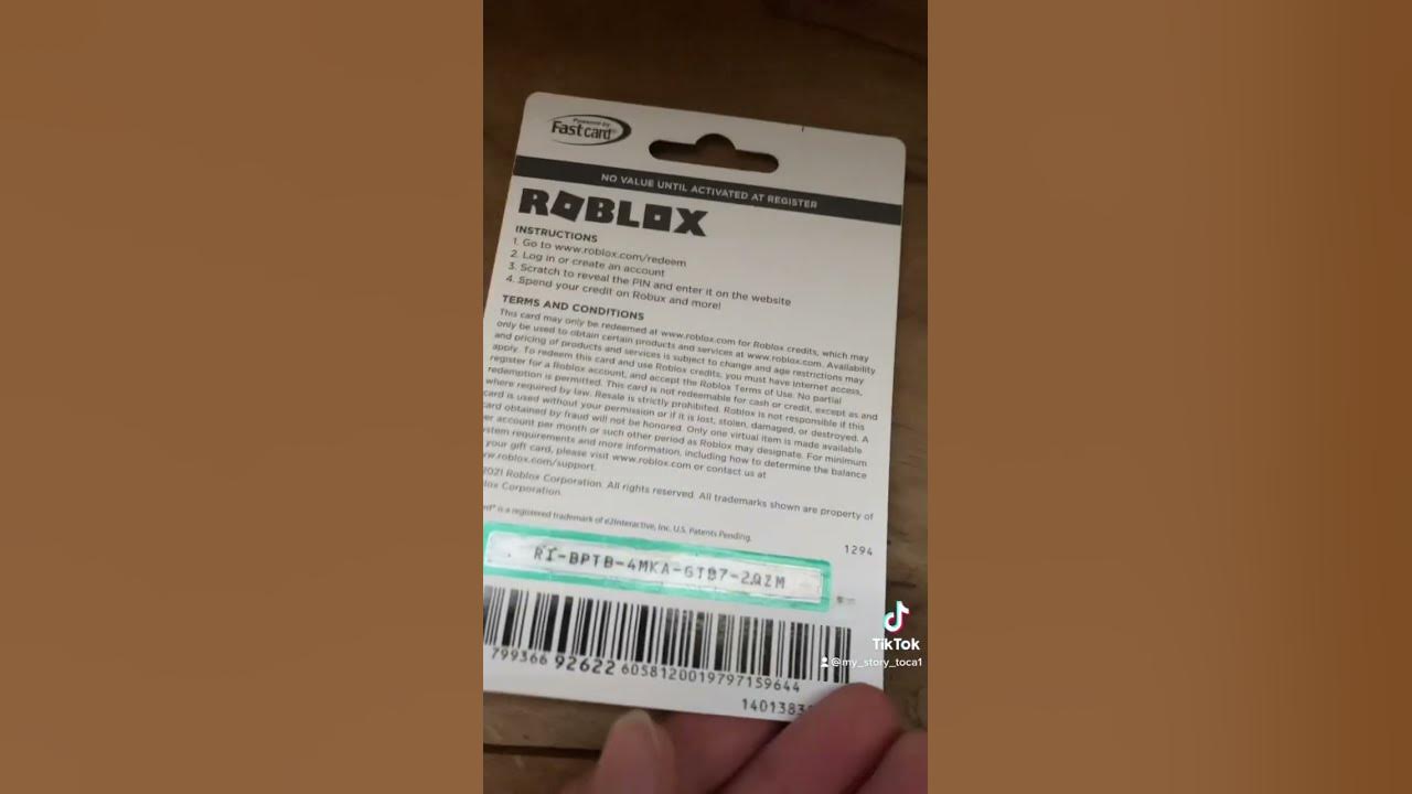 FREE $100 ￼Roblox gift card code￼! 