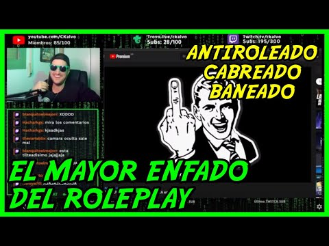 BANEADO CABREADÍSIMO MUESTRA ANTIROLES DE EL PACTO RP