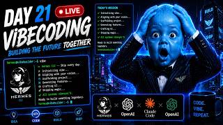 Day 21 Vibe Coding OpenSource Tools LIVE