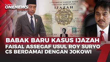 Roy Suryo Cs Ogah Mediasi dengan Jokowi soal Kasus Ijazah | OneNews Update