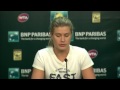 Indian Wells 2014 Tuesday Interiew Bouchard