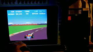 Pole Position Arcade. Fastest time ever recorded. 67,260 score. 213.49 time. Wealth
