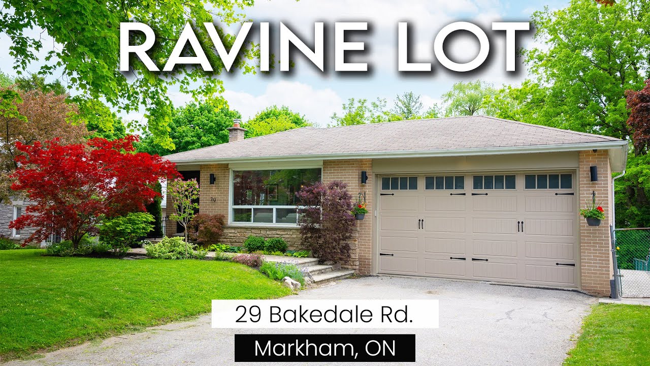 29 Bakerdale Rd. Markham, Ontario Large Bungalow YouTube