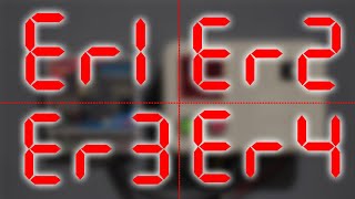 (ER1, ER2, ER3, ER4) code explaination and how to reset or clear