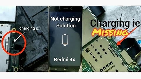 Redmi 4X Not charging solution | charging ic rework | mi 4x charging ic|  🔌connected no response🔋