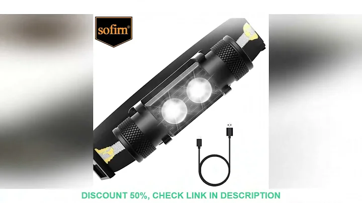 H25S Headlamp 18650 Headlight Dual SST40 LED 1200lm USB Rechargeable Outdoor Tactical Working Lamp
