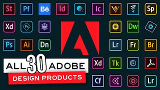 All 30 Adobe DESIGN products explained in 3 minutes! screenshot 5