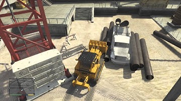 GTA V - Random Events / Construction Accident