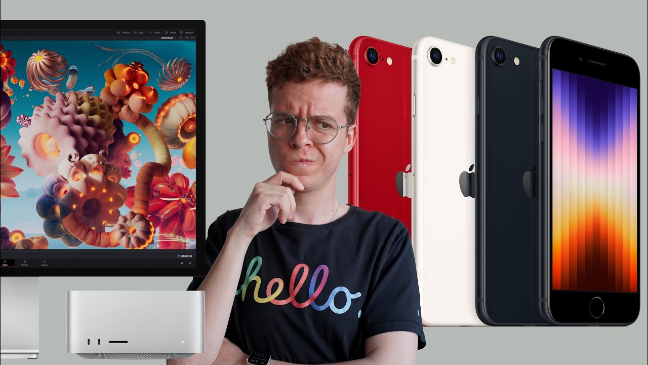 iPhone SE y Mac Studio! Reacción al Apple Event 2022 - YouTube
