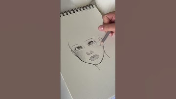 Draw a face with me #sketch #tutorial #drawtips #howtodraw #drawingtutorial #facedrawingtutorial