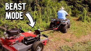 TESTED:  Earthquake Outdoor Acreage TowBehind Rough Cut Mower RC4432