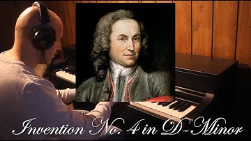 JS Bach: Two-Part Invention in D-Minor BWV 775