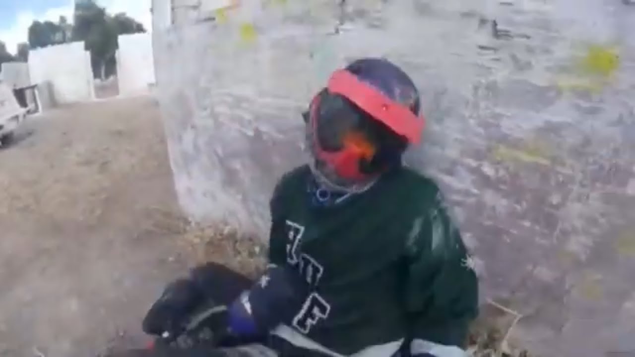 Portaloo Fail A paintball tragedy :( - YouTube
