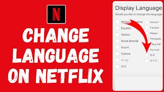 How to Change Netflix Language From Hindi to English (2024) | Netflix Tutorial