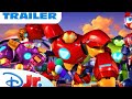 Marvel's Iron Man and his Awesome Friends: Iron Man Giant-Sized Armor Trailer! (eng)