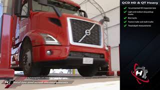 Commercial Vehicle Touchless Wheel Alignment & Tread Depth Inspection System