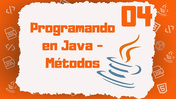 Vídeo Tutorial 04 - Programando en Java | Métodos
