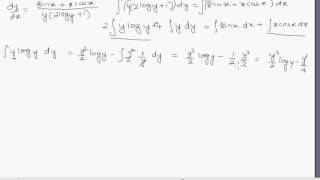Solving Differential Equations: Variable Separable Example 1