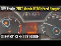 P246C P2463 DPF Faults - 2017 Mazda BT50 - How To Fix