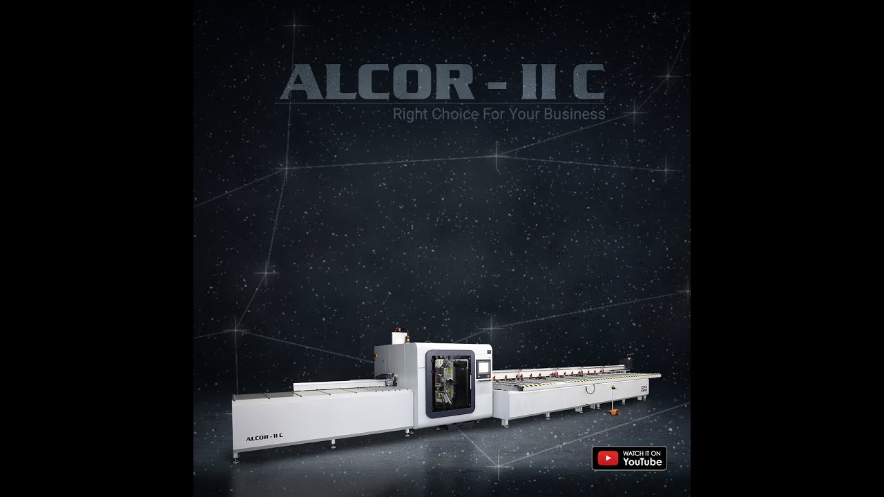 Acor Machine Oz Machine ALCOR II C CNC Profile Machining and Cutting Center (8 Axis ...