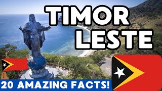 TIMOR LESTE: 20 Facts in 2 MINUTES @HideInKilimanjaro79