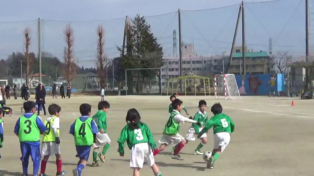 広谷っ子杯17 坂戸fc 越生sc 前半 Youtube