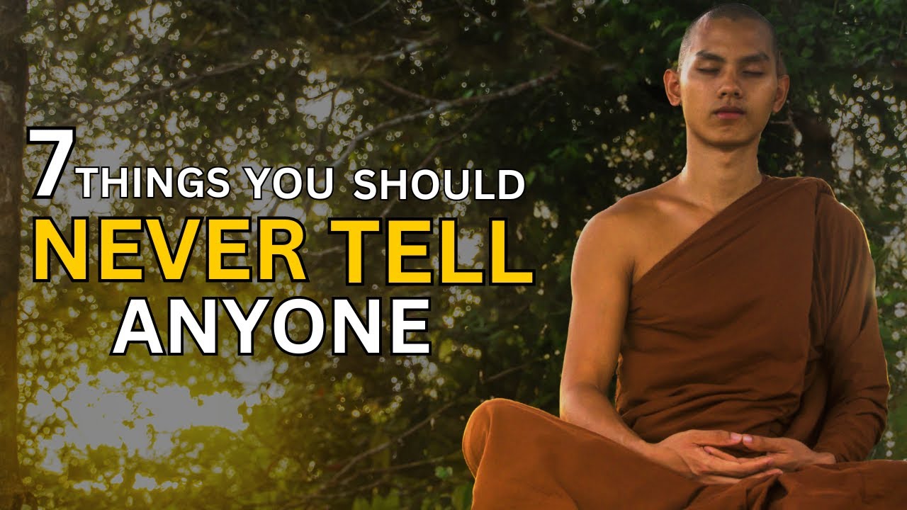 7 Things You Should Always Keep Private | Zen Master story