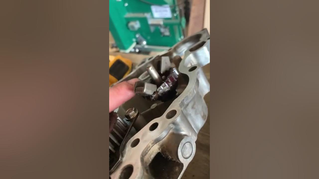 How to remove cam shaft John deer gator YouTube