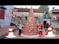 Hưng Vlog - Làm Cây Thông Noel Khổng Lồ Bằng 5000 Non Coca Cola Tặng Mẹ Bà Tân Vlog Sẽ NTN