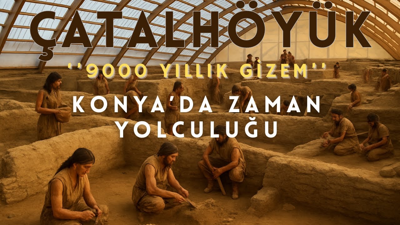 BU EVLERİN KAPISI NEDEN YOK ? | #konya #çatalhöyük