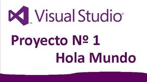 Visual Basic .NET - Parte 1 "Hola Mundo"