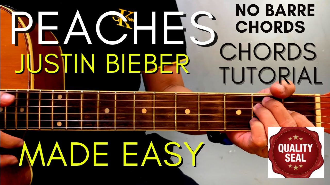 Peaches - Justin Bieber #violao #guitarra #auladeviolao