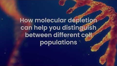The benefits of molecular depletion for your single-cell RNA-seq experiments