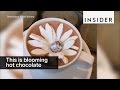 The coolest hot chocolate ever has a blooming marshmallow