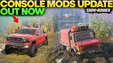 New Console Mods Update Out Now in SnowRunner You Need to Know